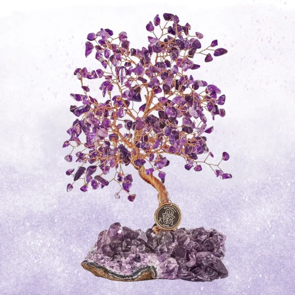 KARMA AND LUCK, Calming Spirit, Real Amethyst Crystal product image